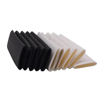 अच्छी कीमत 1KV Heat Shrink Tubing 125 °C Temperature  Flexibility Heat Shrink Tubing White/Black Single Wall Tubing Woer ऑनलाइन