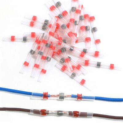 अच्छी कीमत PE Insulated Electrical Wiring Connectors Wire Connector Waterproof Heat Shrink Wire Butt Connector ऑनलाइन