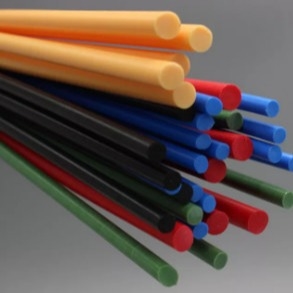 3 मिमी 5 मिमी PTFE खोखले बार ढाला टेफ्लॉन ग्रेफाइट रॉड एक्सट्रूडेड